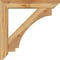 Ekena Millwork Imperial Slat Rough Sawn Bracket w/ Offset Brace, Western Red Cedar, 6"W x 30"D x 30"H BKT0604X30X30IMP06RWR - alternate 4